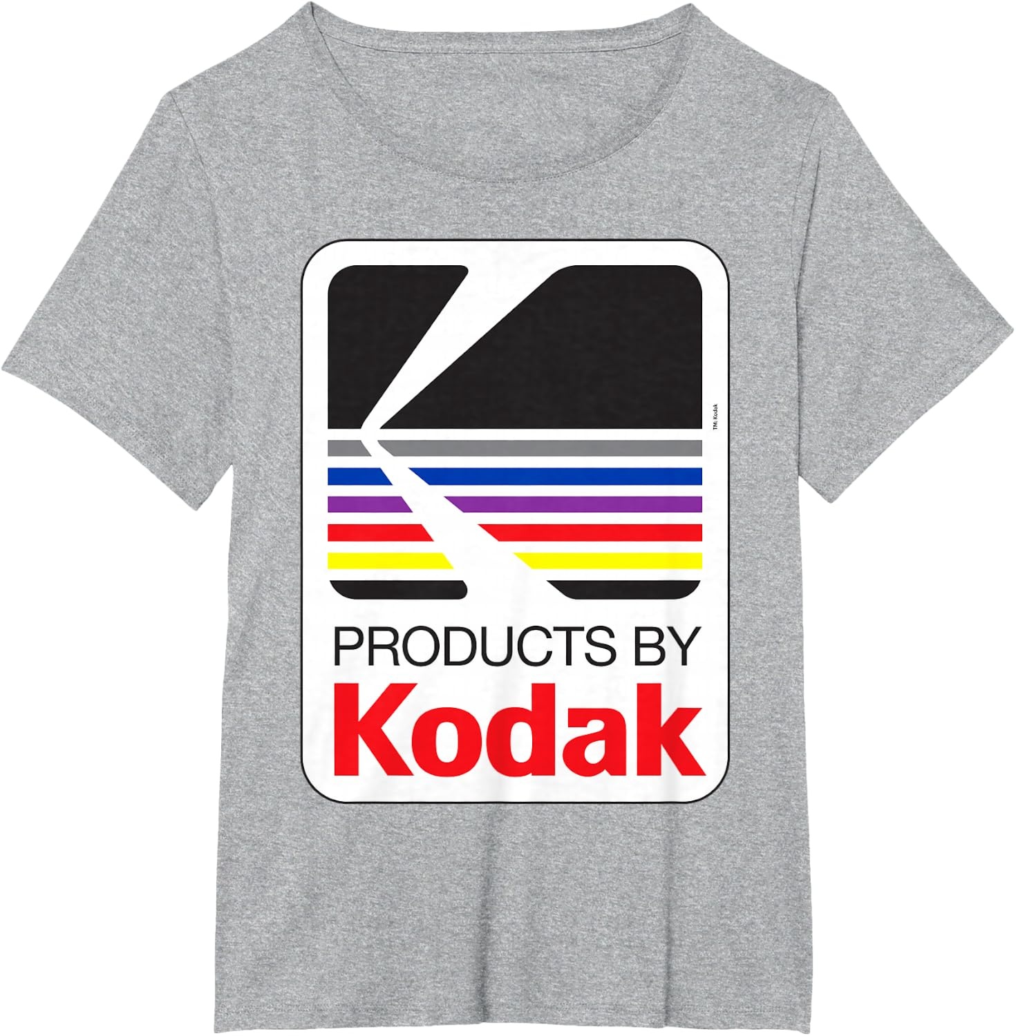 image:imageProducts by Kodak Vintage Logo TShirt SmallHeather Grey