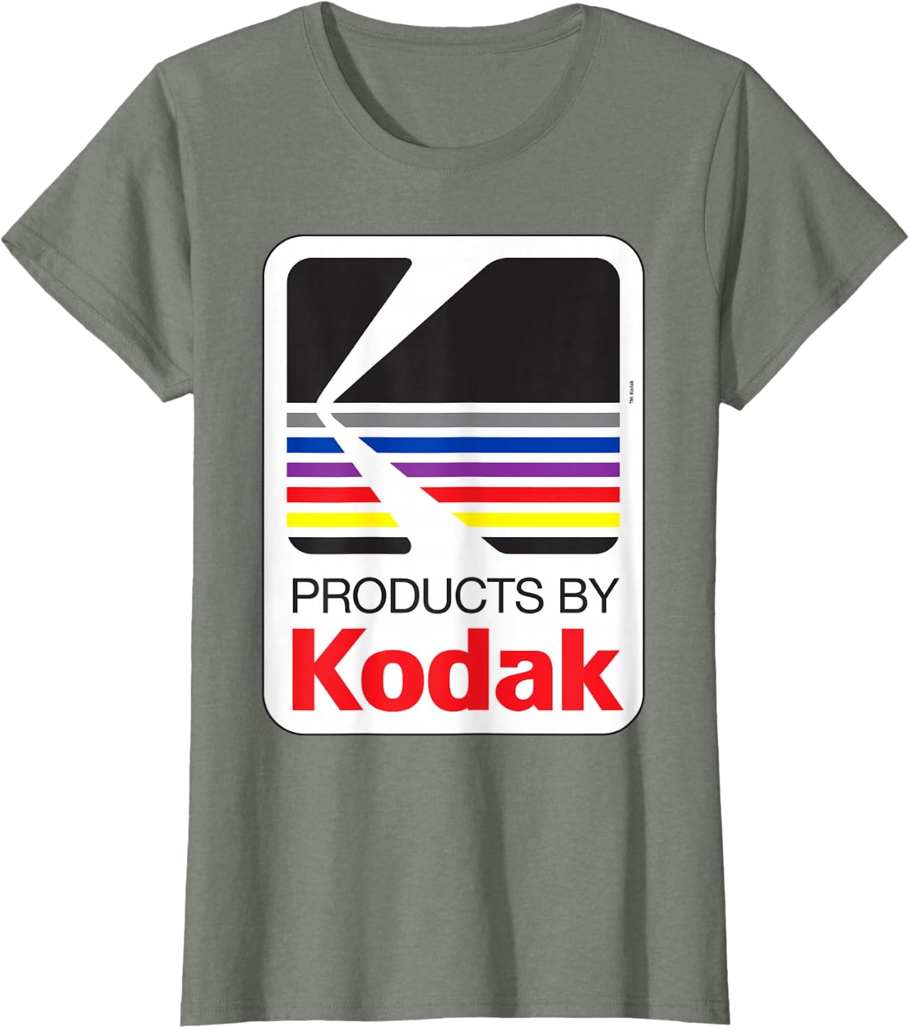 image:imageProducts by Kodak Vintage Logo TShirt SmallOlive Heather