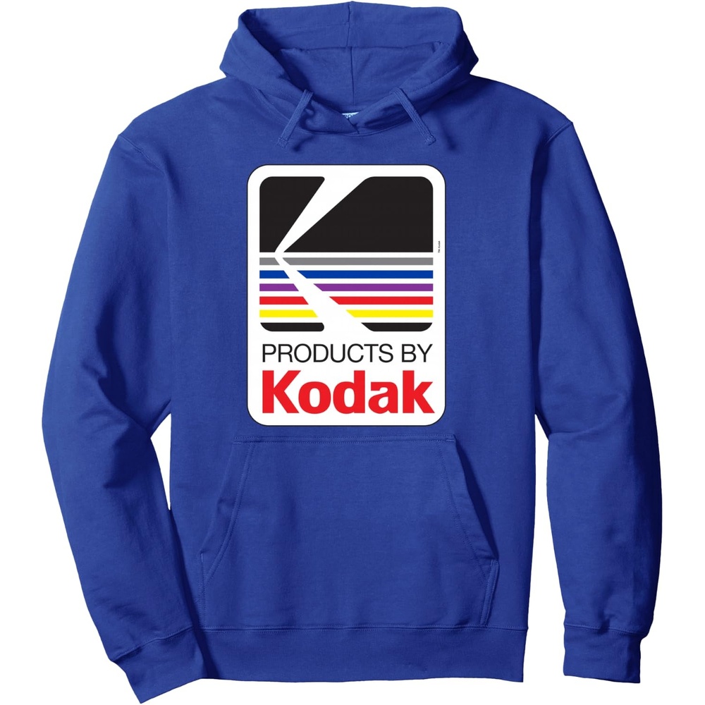 image:imageProducts by Kodak Vintage Logo Pullover HoodieRoyal Blue
