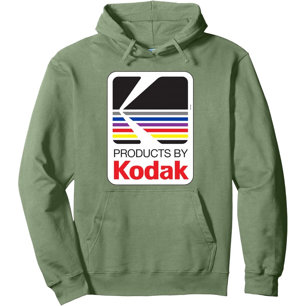 image:imageProducts by Kodak Vintage Logo Pullover HoodieSage Green