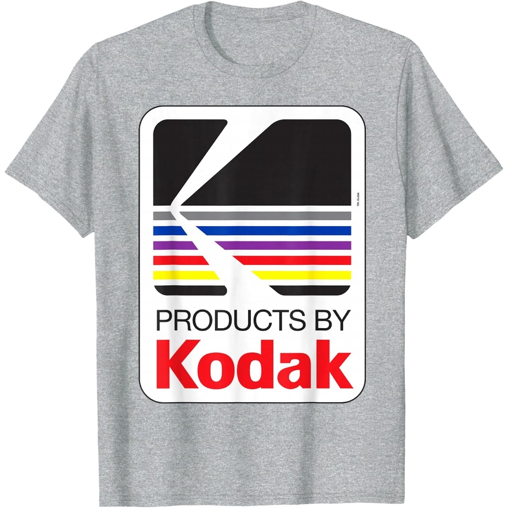 image:imageProducts by Kodak Vintage Logo TShirt SmallHeather Grey