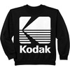 image:image80s Vintage Kodak Logo  White SweatshirtBlack