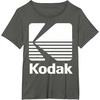 image:image80s Vintage Kodak Logo  White TShirtAsphalt Grey
