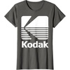 image:image80s Vintage Kodak Logo  White TShirtAsphalt Grey