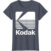 image:image80s Vintage Kodak Logo  White TShirtHeather Blue