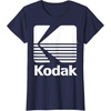 image:image80s Vintage Kodak Logo  White TShirtNavy Blue