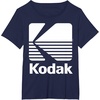 image:image80s Vintage Kodak Logo  White TShirtNavy Blue