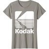 image:image80s Vintage Kodak Logo  White TShirtSlate Grey