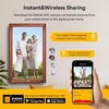 image:imageKODAK 101 Inch WiFi Digital Picture Frame with 32GB Storage Electronic Smart Digital Photo Frame 1280x800 IPS Touch Screen AutoRotate Share Moments Instantly Gifts for Women Mothers Day ChristmasBrown
