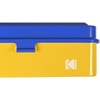 image:imageKODAK 120135 Film Case  for 8 Rolls of 120 Films  10 Rolls of 35mm Films  Retro Steel Case to Sort amp Safeguard Film Blue TopYellow BodyBlue