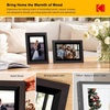 image:imageKODAK 141 Inch FHD Digital Picture Frame 1920x1080 GG IPS Digital Photo Frame with 32GB Large Storage QuadCore CPU Premium Solid Wood Frame Easy Photo Transfer via WiFi APPEmailUSBSD CardBlack