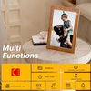 image:imageKODAK 156 Inch WiFi Digital Picture Frame 1920x1080 FHD Touch Screen 64GB Smart Photo Frame with App amp AI Photo Creation Easy Sharing Photos and Videos Large Wooden Frame Gift for FamilyWooden