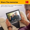 image:imageKODAK 156 Inch WiFi Digital Picture Frame 1920x1080 FHD Touch Screen 64GB Smart Photo Frame with App amp AI Photo Creation Easy Sharing Photos and Videos Large Wooden Frame Gift for FamilyBlack