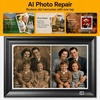 image:imageKODAK 156 Inch WiFi Digital Picture Frame 1920x1080 FHD Touch Screen 64GB Smart Photo Frame with App amp AI Photo Creation Easy Sharing Photos and Videos Large Wooden Frame Gift for FamilyDarkBlack