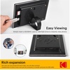 image:imageKODAK 156 Inch WiFi Digital Picture Frame 1920x1080 FHD Touch Screen 64GB Smart Photo Frame with App amp AI Photo Creation Easy Sharing Photos and Videos Large Wooden Frame Gift for FamilyBlack