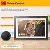 image:imageKODAK 156 Inch WiFi Digital Picture Frame 1920x1080 FHD Touch Screen 64GB Smart Photo Frame with App amp AI Photo Creation Easy Sharing Photos and Videos Large Wooden Frame Gift for FamilyWood