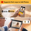 image:imageKODAK 156 Inch WiFi Digital Picture Frame 1920x1080 FHD Touch Screen 64GB Smart Photo Frame with App amp AI Photo Creation Easy Sharing Photos and Videos Large Wooden Frame Gift for FamilyDarkBlack
