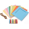 image:imageKODAK 2x3 Premium Zink Photo Paper 50 Sheets  Colorful Square Hanging Photo Frames  Photo Album Compatible PrintomaticBundle wFrame and Album