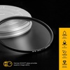 image:imageKODAK 37mm UV Filter  German Schott Glass Premium Ultraviolet Filter Slim 18Layer Polished Coating  Absorbs Atmospheric Haze Protects Lens amp Improves Sharpness amp Contrast 99 Light Transmittance37MM