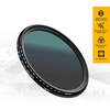 image:imageKODAK 46mm Fader Variable ND Filter  Variable Range ND22000 Neutral Density Filter Prevent Overexposure wShallow Depth of Field Capture Motion Blur Slim Nano 18Layer MultiCoated Glass46MM
