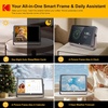 image:imageKODAK 64GB WiFi Digital Picture Frame with 4000mAh Battery Powered 101 inch 1280  800 GG IPS Touch Screen Electronic Smart Digital Photo Frame AutoRotate Gifts for Women MomBrown
