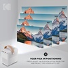 image:imageKODAK FLIK HD9 Mini Projector Smart Projector Android TV 10 BlackWhite