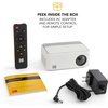 image:imageKODAK FLIK X1 Mini Projector Black HDMI USB Up to 100InchWhite