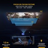 image:imageKODAK FLIK X4 Home Projector  40 LCD Compact Home Theater System Projects Up to 150 with 1080p Compatibility amp Bright Lumen LED Lamp  VGAAVHDMIUSBTF Inputs  Remote Tripod amp Carry Case