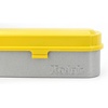 image:imageKODAK Film Case  for 5 Rolls of 35mm Films  Compact Retro Steel Case to Sort and Safeguard Film Rolls Blue Film is not IncludedYellow