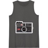 image:imageKODAK INSTAMATIC Camera Design Tank TopDark Heather Grey
