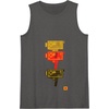 image:imageKODAK M7 Movie Camera Art Tank TopDark Heather Grey
