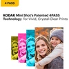 image:imageKODAK Mini 2 Retro 2x3 Portable Photo Printer 4PASS 38 Sheets WhiteBlack
