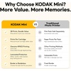 image:imageKODAK Mini 2 Retro 2x3 Portable Photo Printer 4PASS 38 Sheets WhiteWhite