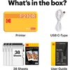 image:imageKODAK Mini 2 Retro 2x3 Portable Photo Printer 4PASS 38 Sheets WhiteYellow