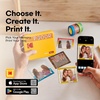 image:imageKODAK Mini 3 Retro 3x3 Portable Photo Printer 4PASS 38 Sheets WhiteWhite