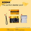 image:imageKODAK Mini Shot 2 ERA 4PASS 2in1 Instant Camera and Photo Printer Yellow Camera  8 SheetsBlack