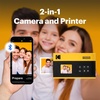 image:imageKODAK Mini Shot 2 ERA 4PASS 2in1 Instant Camera and Photo Printer Yellow Camera  8 SheetsYellow
