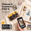 image:imageKODAK Mini Shot 2 Retro 2x3 Instant Camera Photo Printer 38 Sheet YellowWhite