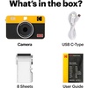 image:imageKODAK Mini Shot 2 Retro 2x3 Instant Camera Photo Printer 38 Sheet YellowYellow
