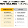 image:imageKODAK Mini Shot 2 Retro 2x3 Instant Camera Photo Printer 38 Sheet YellowYellow