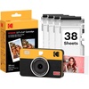 image:imageKODAK Mini Shot 2 Retro 2x3 Instant Camera Photo Printer 38 Sheet YellowYellow