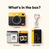 image:imageKODAK Mini Shot 3 Retro 3x3 Instant Camera Photo Printer 8 Sheets YellowWhite