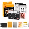 image:imageKODAK Mini Shot 3 Retro 3x3 Instant Camera Photo Printer 8 Sheets YellowWhite