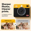 image:imageKODAK Mini Shot 3 Retro 3x3 Instant Camera Photo Printer 8 Sheets YellowWhite