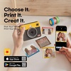 image:imageKODAK Mini Shot 3 Retro 3x3 Instant Camera Photo Printer 8 Sheets YellowYellow
