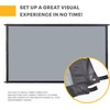 image:imageKODAK Outdoor Projector Screen 120Inch Fast Fold Gray120  Gray