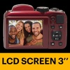image:imageKODAK PIXPRO AZ255RD 16MP Digital Camera 25X Optical Zoom 24mm Wide Angle Lens Optical Image Stabilization 1080P Full HD Video 3 LCD Vlogging Camera RedRed