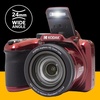 image:imageKODAK PIXPRO AZ405 20MP Digital Camera 40x Optical Zoom AA OIS BlackRed