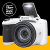 image:imageKODAK PIXPRO AZ405 20MP Digital Camera 40x Optical Zoom AA OIS BlackWhite