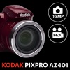 image:imageKODAK PIXPRO Astro Zoom AZ401RD 16MP Point amp Shoot Digital Camera with 40X Optical Zoom and 3 LCD RedRed